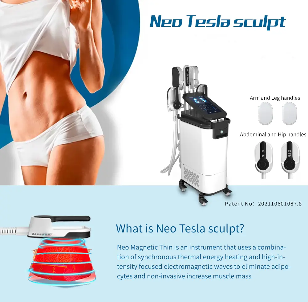 non-invasive muscle sculpting device for abs and butt