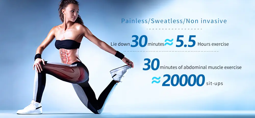 Muscle building slimming machine