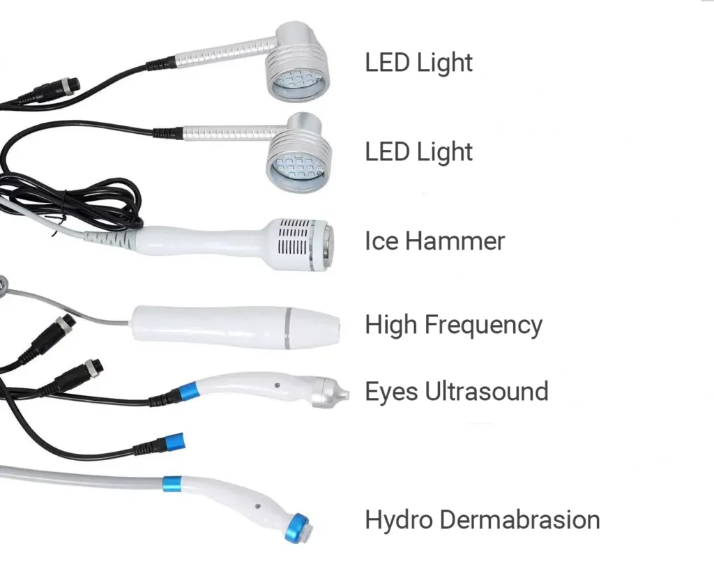WORKING HEADS OF Hydrafacial