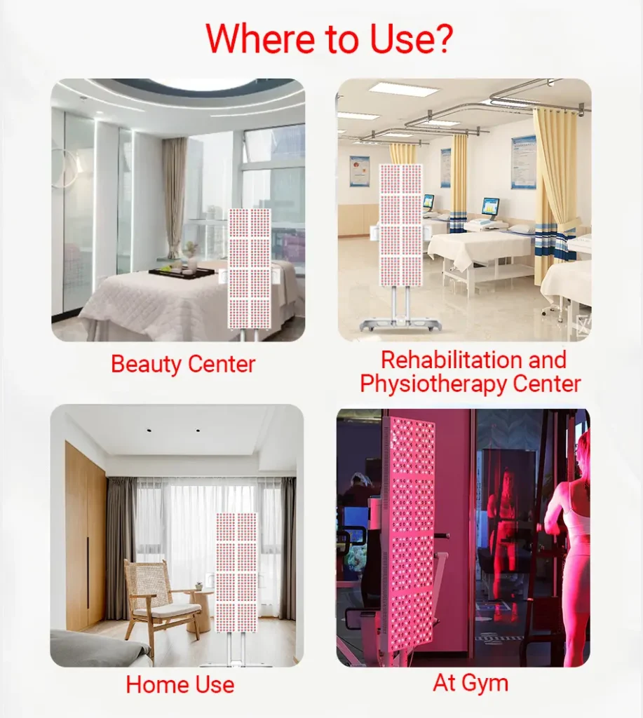 where to use the Red Led lights