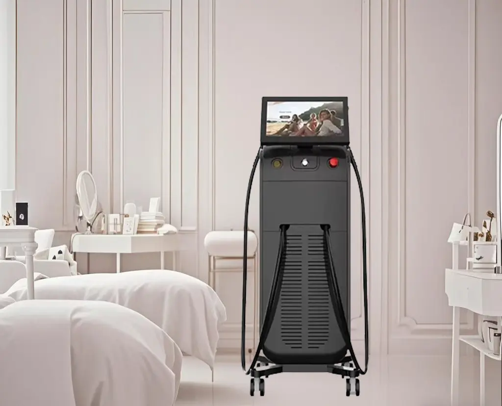 soprano laser machine in clinic