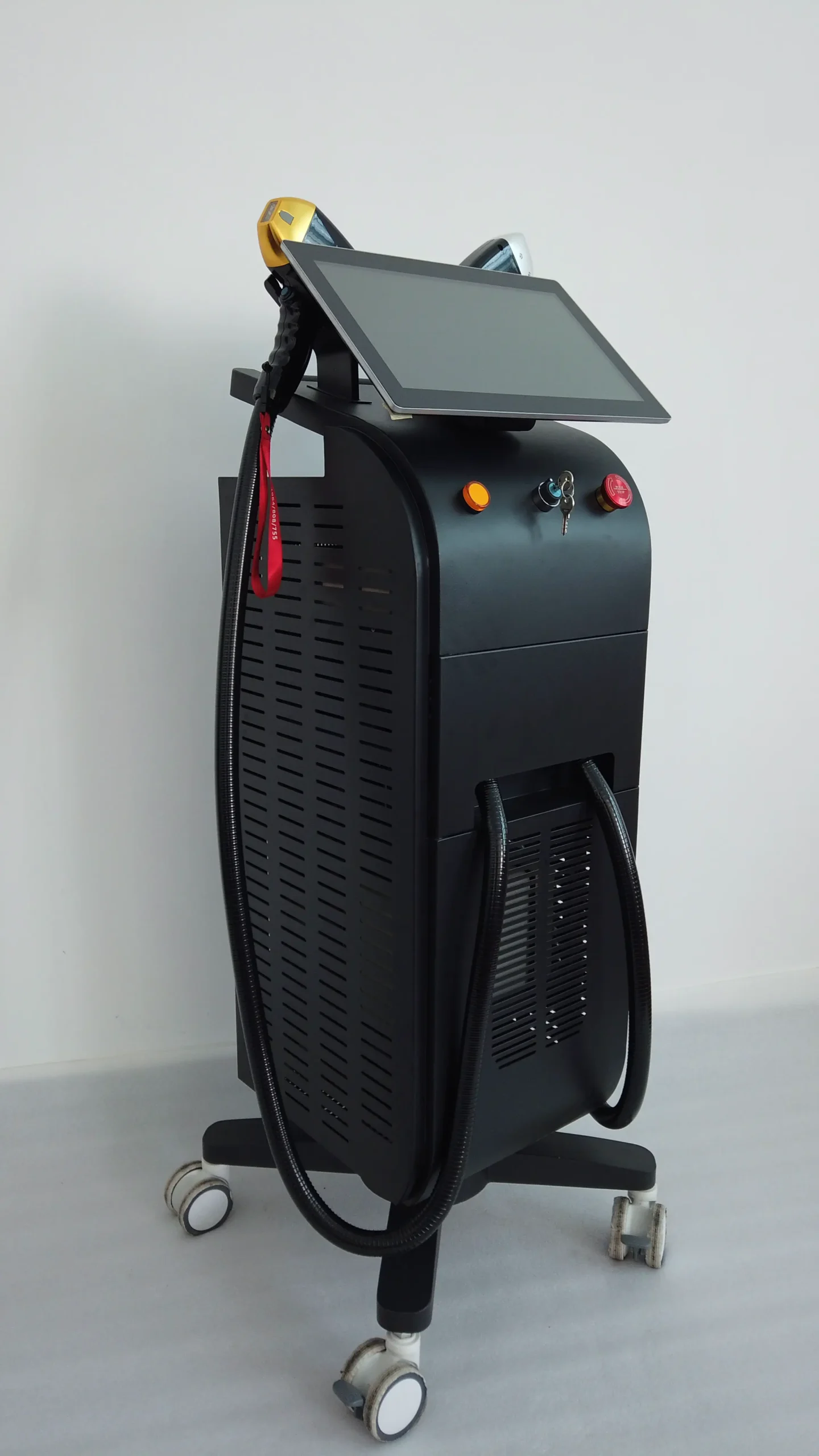 laser machine with dual handle