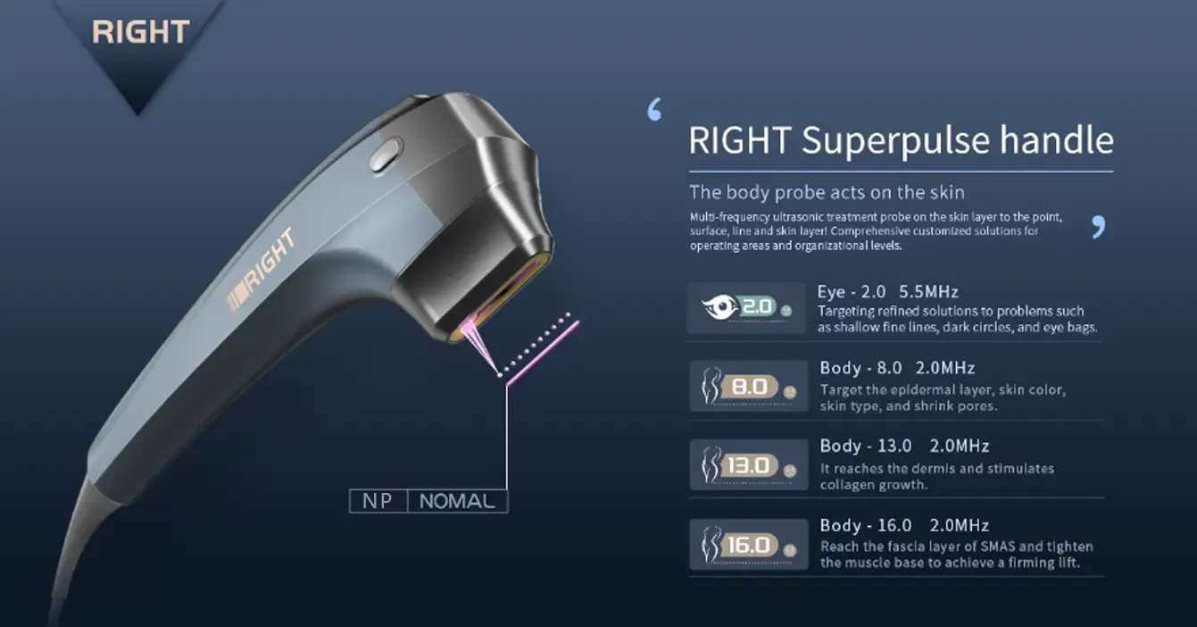 HIFU facial machine