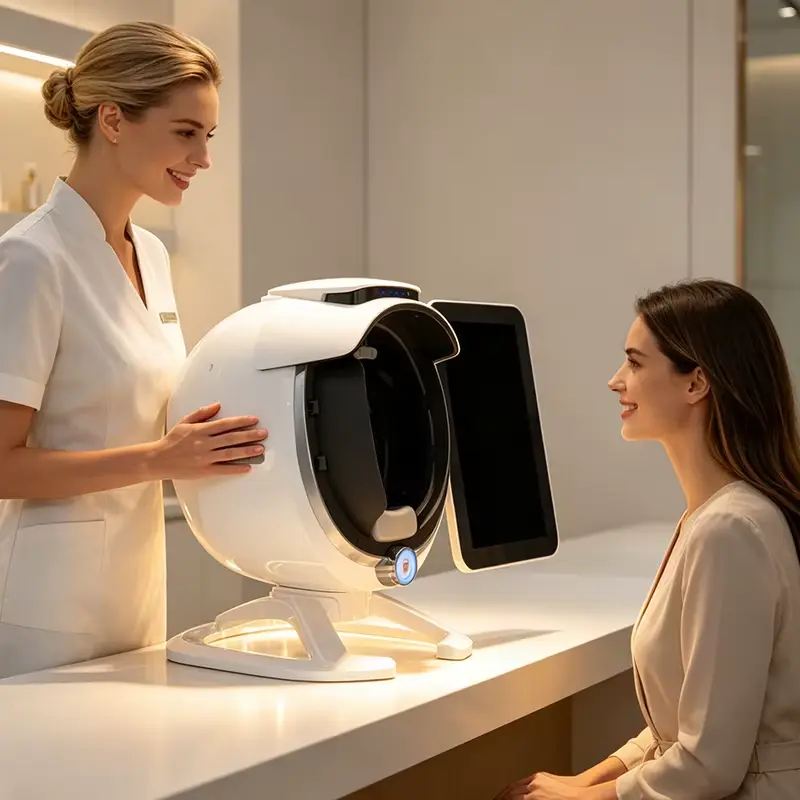skin analysis machine