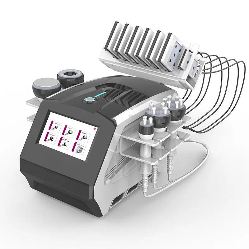 Cavitation lipo laser RF vacuum machine