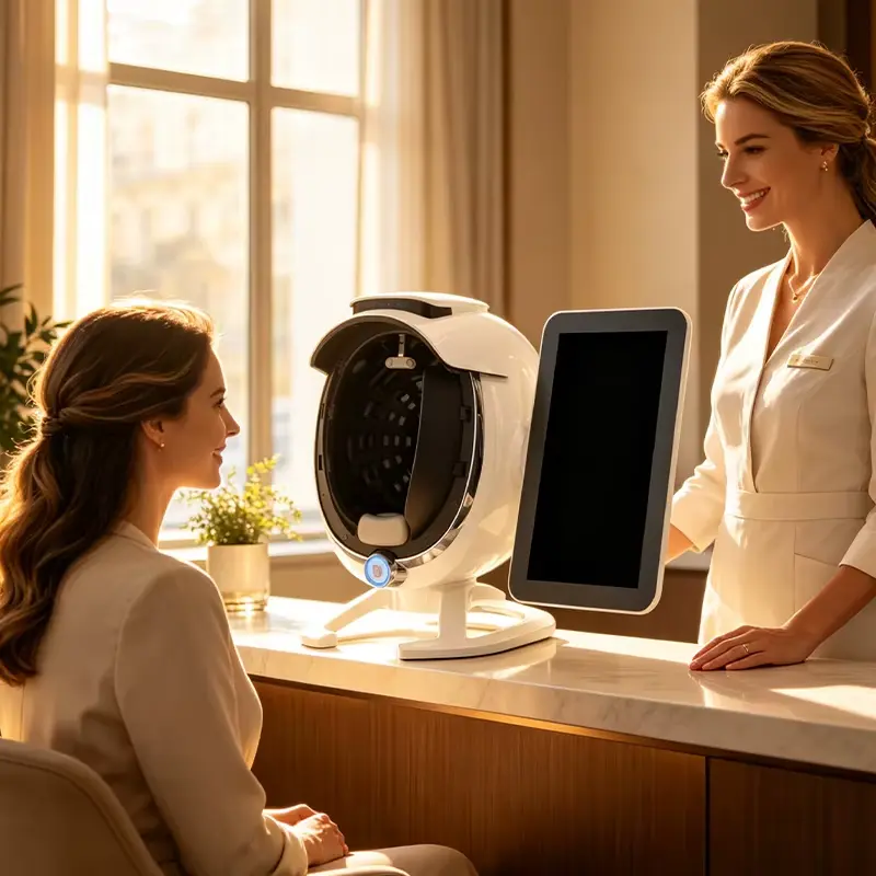 skin analysis machine