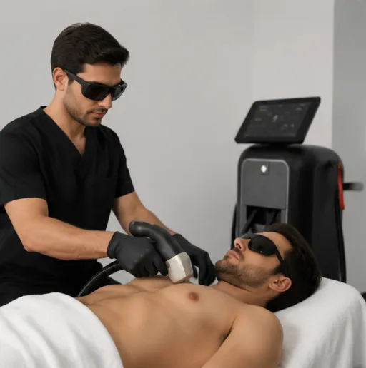 laser hair removal treatment for men