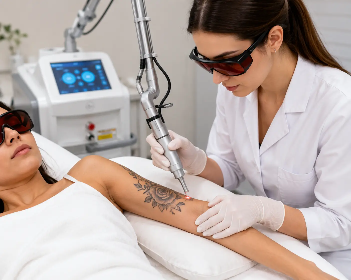 Tattoo removal picosecond laser